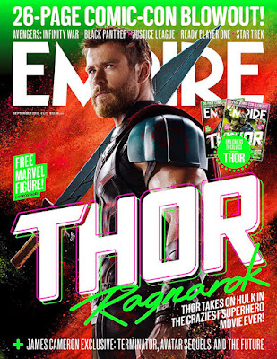 Portada de Empire de 'Thor: Ragnarok'