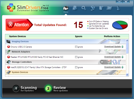 free download SlimDrivers v2.2.32705.52095