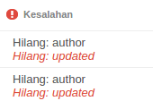 Cara Mengatasi Hilang Author, Update dan Name Pada Blogger