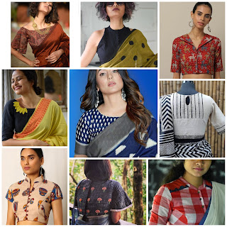 18 Cotton Saree Blouse Designs - FashionShala
