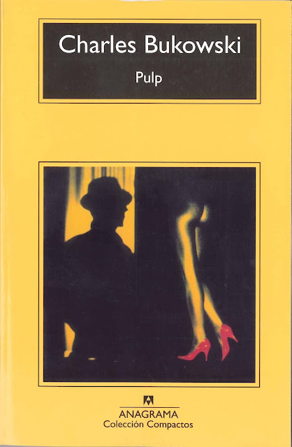 En Los Ángeles corre un rumor muy extraño. Se dice que un tal Céline, que merodea por las librerías inspeccionando a la competencia y buscando primeras ediciones de Faulkner, sería nada más ni nada menos que Louis Ferdinand, que no habría muerto en 1961 en Meudon. Nick Belane, un detective privado muy poco intelectual, es el encargado de averiguar la verdad. ¿Y quién quiere saberla? Una dama muy fatal, quizá la más fatal de todas, que no acepta que Céline pudiera haber escapado a su mortal encanto. Pero de repente la temporada de trabajo se ha vuelto muy buena para Nick y tiene varios asuntos más entre manos: encontrar el Gorrión Rojo, que no es el nieto del Halcón Maltés para un tal John Barton, y descubrir si Cindy, la mujer de Jack Bass, engaña a su marido. Pero, como ya demostró cumplidamente Raymond Chandler, todos los casos de un detective siempre se lían entre sí, y entre Cindy y Céline se organizará un lío considerable. "Pulp", la última novela de Bukowski, es una parodia y un homenaje a todas las «pulp fictions» que sobre el papel han sido, y una real, literaria y sangrante «pulp fiction» por derecho propio, que recurre a la tragedia y al humor, a la literatura y a claves de la más pura y dura realidad, a lo real y a lo surreal.