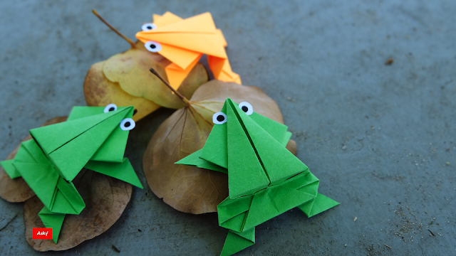 Origami Frog