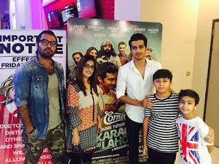 Karachi Se Lahore Team Promotional Activity Atrium Cinema