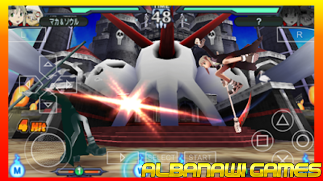 تحميل لعبة Soul Eater Battle Resonance لاجهزة psp ومحاكي ppsspp من الميديا فاير