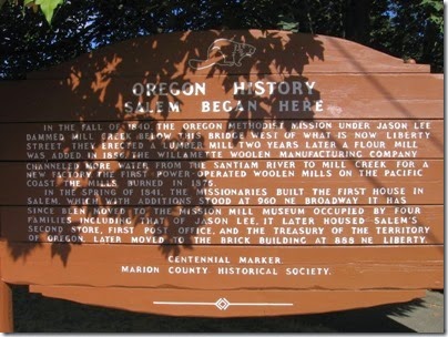 IMG_3492 Salem Began Here Sign in Salem, Oregon on September 9, 2006
