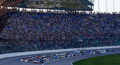 Full weekend schedule for Kansas - #NASCAR