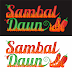 Sambal Daun Logo Vector