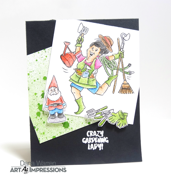 Dana Warren - Kraft Paper Stamps - Art Impressions