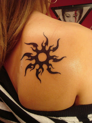 Tribal Sun Tattoos