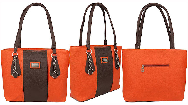 TARSHI Shoulder Bag  (Orange)