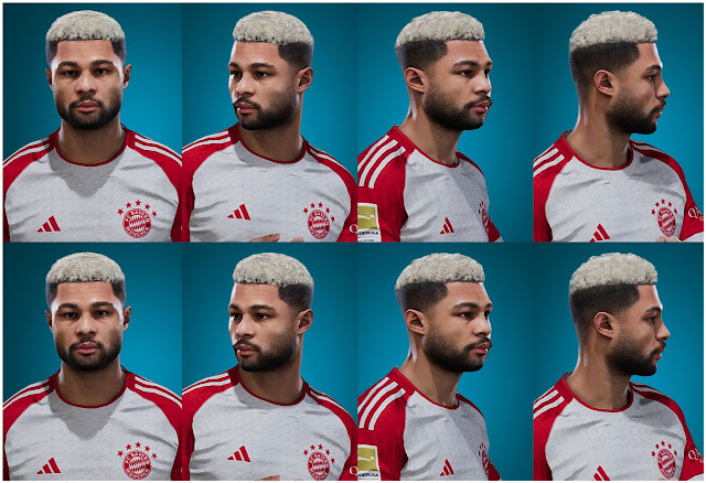 Serge Gnabry Face For eFootball PES 2021