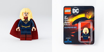 DC FanDome Exclusive Supergirl TV Series LEGO Mini Figure