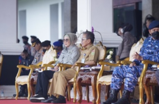 Apel Gelar Pasukan Operasi Mantap Brata 2023 – 2024 Diikuti Ketua DPRD Prov. Sumsel 