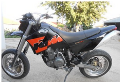 Πωλείται Μοτοσυκλέτα KTM 640 LC4 SM '06 στο Σουφλί σε άριστη κατάσταση