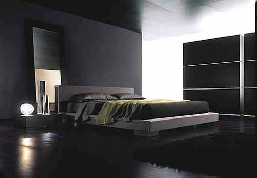 Massachusetts Interior designs bedrooms contemporary black and blue ...