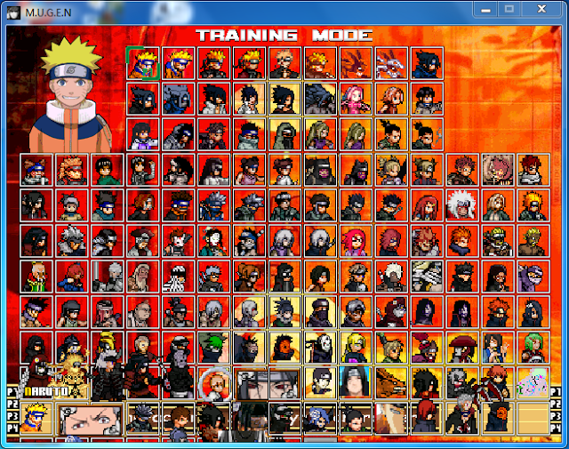 Download Naruto MUGEN Terbaru 2014 PC Full Version
