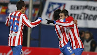 Adrían celebra el 1-0 frente al Levante