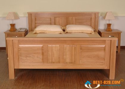 Oak furniture - Bedroom Furniture Fit For A King And Queen: Oak