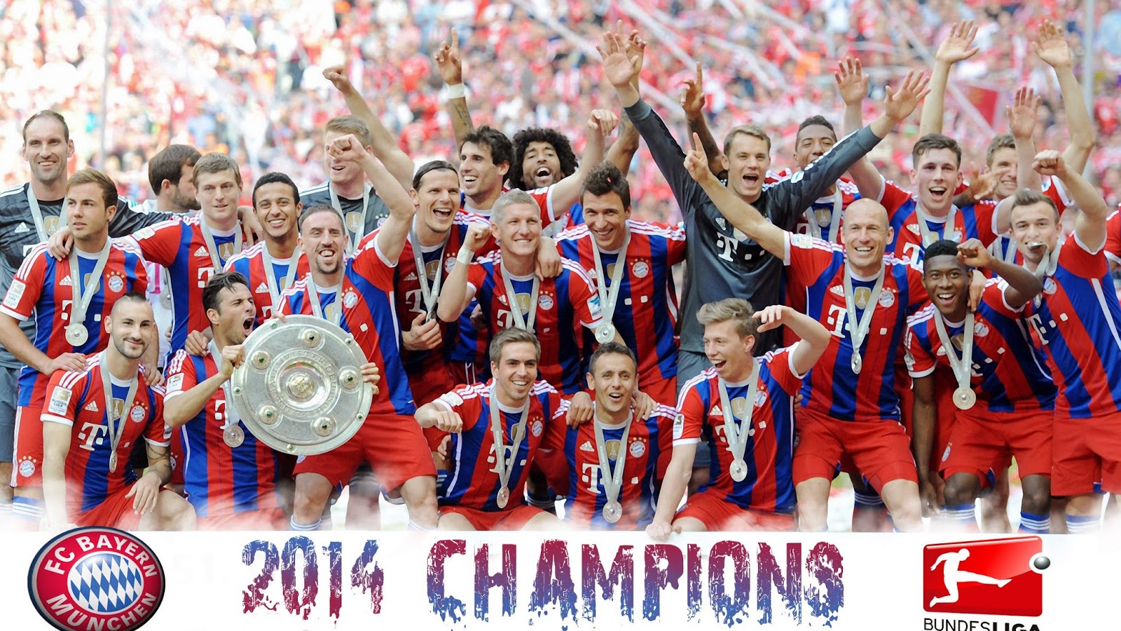 Wallpaper HD 2016 Bayern Munchen Football Club Wallpaper