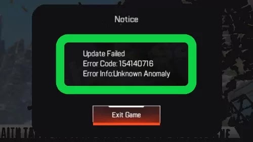 How To Fix Apex Legends Mobile Update Failed Error Code 154140716 Problem Solved