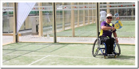 Escuela de Pádel Adaptado de la Fundación Deporte y Desafío