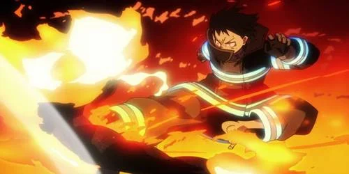 kekuatan api anime Shinra Kusakabe (Fire Force)