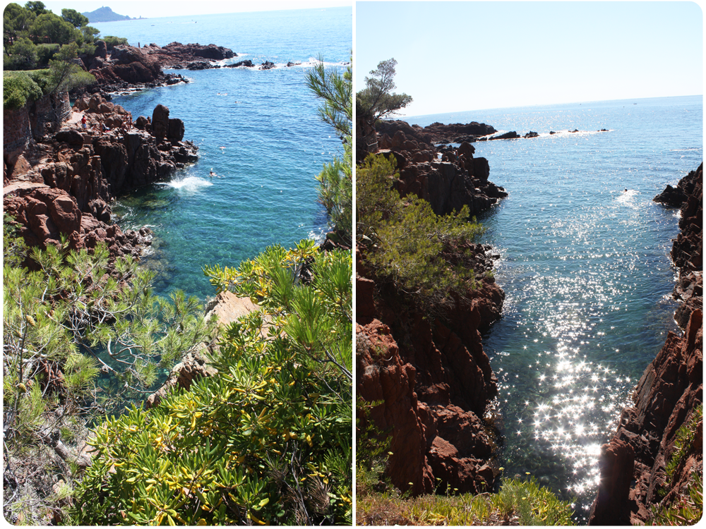 Saint Raphaël, sentier du littoral