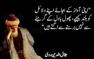 Urdu Quotes, Urdu Quotations, Rumi Quotes, Quotes in Urdu, Maulana Rumi Quotes in urdu,