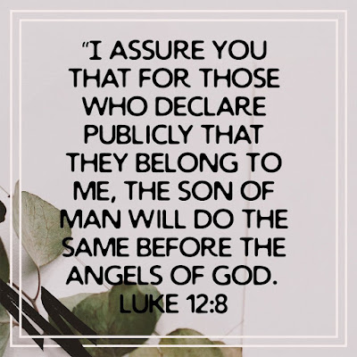 Awesome Catholic Bible Verses Of Promises Luke 12:8