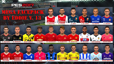 PES 2017 Facepack vol 13 by Eddie Facemaker