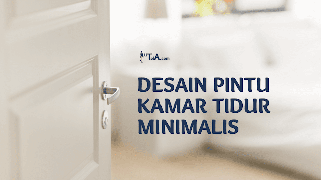 desain pintu kamar tidur minimalis