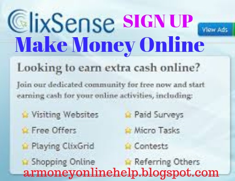 Make Money Online At Home Clixsense Complete Tutorial How - 
