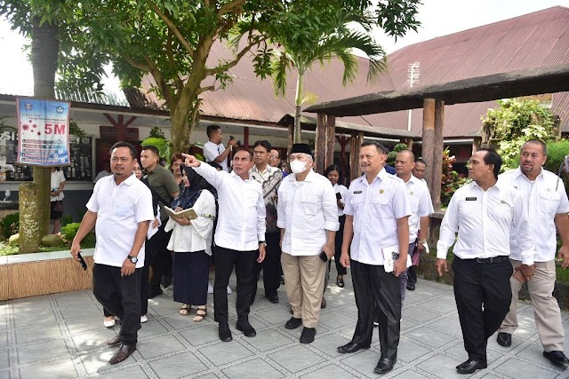 Gubernur Edy Rahmayadi Pantau dan Rancang Bangun Revitalisasi SMAN 3 dan 5 Medan