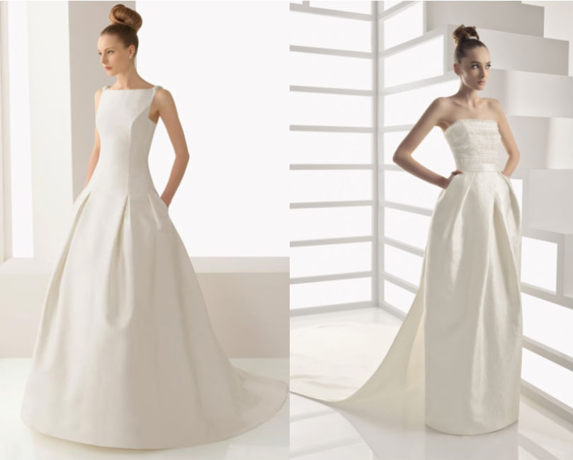 Wedding dresses with pockets Brautkleider mit Taschen