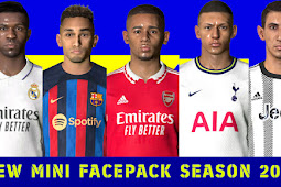 Update Mini Facepack Season 2023 v2 For Pes 2017