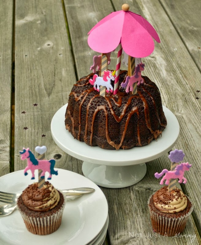 Carousel Cupcake Toppers