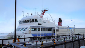 北海道旅行にて網走で流氷クルーズ船おーろら号に乗る