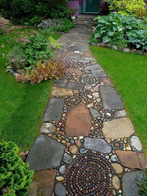 Japanese Zen Garden Walkway Firepit Landscape Ideas, Designs 