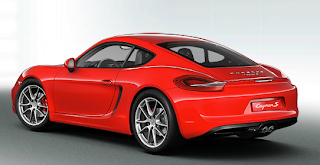 2013 Porsche Cayman S Guards red