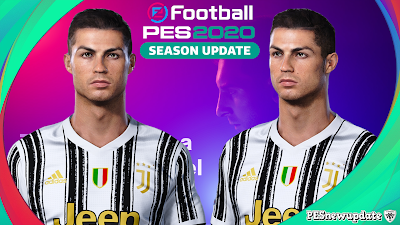 PES 2020 Faces Cristiano Ronaldo New Hair Update