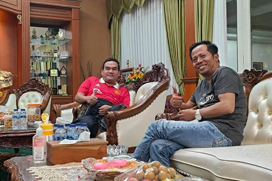 Cak Sin DPRD bersama Bupati Doktor Chand Arief Rohman keduanya kader PKB Blora