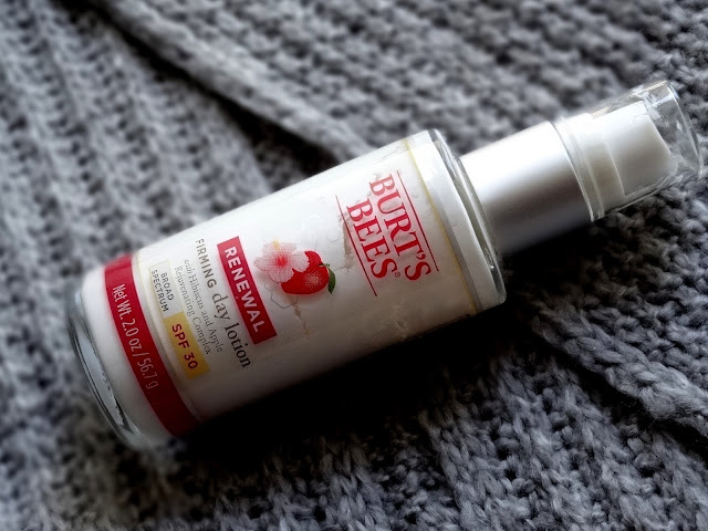 Burt's Bees Renewal Day Lotion SPF 30 and Intensive Firming Serum Review, Photos