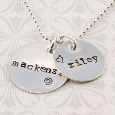 hand stamped jewelry