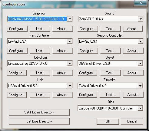 settingan emulator ps2