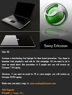 Sony Ericsson R320 Laptop