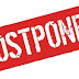 General Convocation Postponed 
