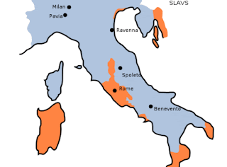 map /  12th Century Europe