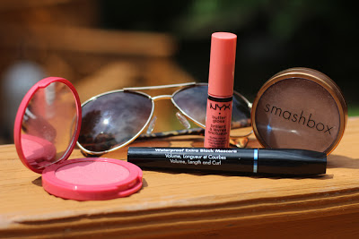 Summer Makeup: Waterproof Mascara, Long-wearing Blush, Bronzer, and Hydratig Lipcolor