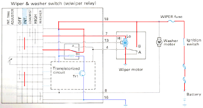 Wiring Diagram Cara Kerja Wiper Intermittent