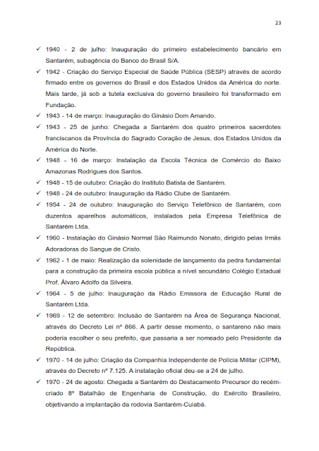 INVENTÁRIO DA OFERTA E INFRA ESTRUTURA TURÍSTICA DE SANTARÉM – PARÁ – AMAZÔNIA – BRASIL - 2010 / ANO BASE 2010